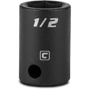 Capri Tools 7/16-Inch Shallow Impact Socket, 3/8-Inch Drive, 6-Point, SAE