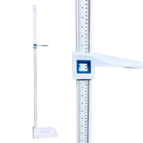 Aluminum Alloy Height Measurement Portable Height Measuring Rod Height Measure 8-82 inch/20-210 cm/Unit with cm & inch 8-82 for Home Office Gym Medical Examination Height Rod