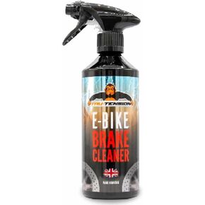 Tru-Tension E-Bike Brake Cleaner and Bike Degreaser 500ml E-Scooter Brake Cleaner - Perfect for Removing Oil - Dirt and other Debris from your Vehicle's Braking System
