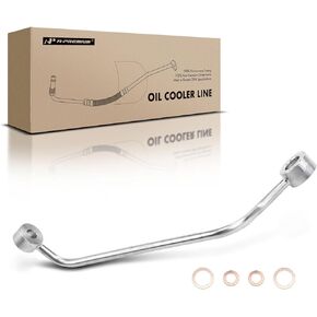 A-Premium Turbo Turbocharger Oil Pressure Hose Line Compatible with Acura RDX 2007 2008 2009 2010 L4 2.3L Turbocharged Gas