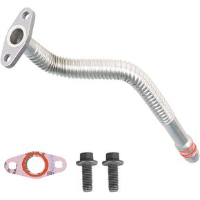 Turbo Oil Return Drain Line Tube Replacement for 2004-2007 Cummins 5.9L Diesel