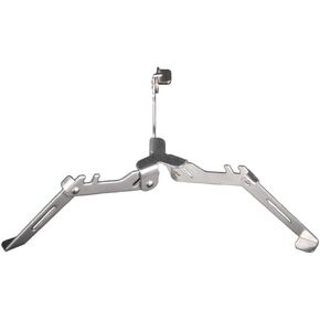 Outdoor Gas Tank Stove Stand Gas Tank Bracket Gas Burner Outdoor Camping Stand Tripod Folding Canister Stand for Camping Hiking Cooking (Silver)