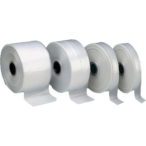 Polyethylene Flat Tube Rolls for Packaging Construction Protective Sleeves Agricultural Use DIY Project Insulation Crafts Hygiene Products Poly-Bag Making (100'L x 3.8"D x 6" W x 1.5mil THK)