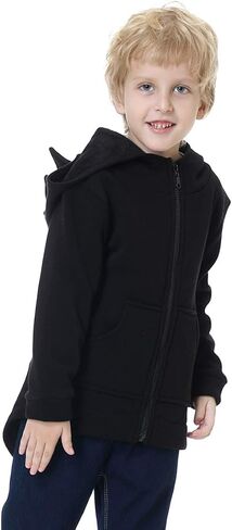 Oeillet d'ne Toddler Boys Dinosaur Hoodies Animal Zipper Jacket Cartoon Sweatshirt for Kids in Saudi Arabia