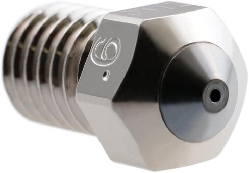 فوهة Micro Swiss CM2 RepRap V5-V6 1.75 لـ Prusa i3 MK2 / MK2S / MK3 / Mini - قلب نحاسي - طرف فولاذي مقوى M2 - أداء حراري فائق - مقاومة استثنائية للتآكل (.4 مم) in Kuwait