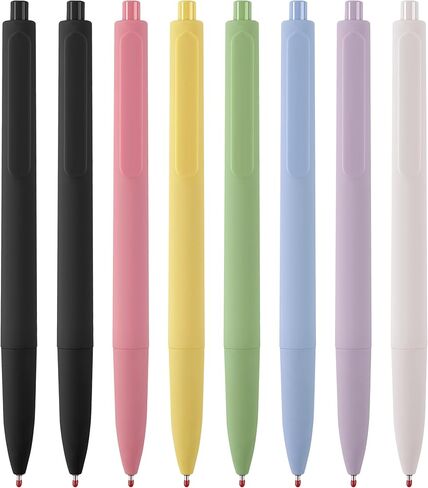 SKYDUE Gel Pens, Black Ink 0.5mm Fine Point Smooth Writing Pens for Journaling Note Taking, Small Gifts for Women Office Desk Accessories in Saudi Arabia