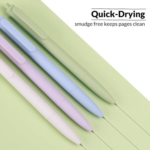 SKYDUE Gel Pens, Black Ink 0.5mm Fine Point Smooth Writing Pens for Journaling Note Taking, Small Gifts for Women Office Desk Accessories in Saudi Arabia