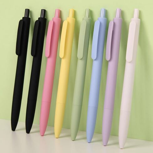 SKYDUE Gel Pens, Black Ink 0.5mm Fine Point Smooth Writing Pens for Journaling Note Taking, Small Gifts for Women Office Desk Accessories in Saudi Arabia