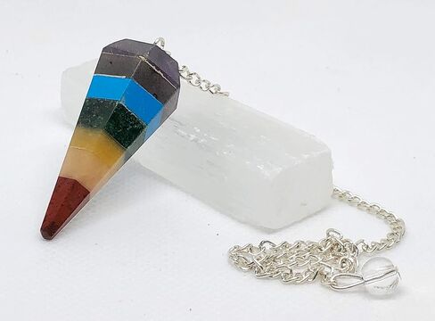 Pachamama Essentials Chakra Healing and Balancing Gift Set, Chakra Tumbled Stones, Lava Rock Bracelet, Pendulum, Selenite, Sage, Palo Santo. Meditation Chakra Kit in Saudi Arabia