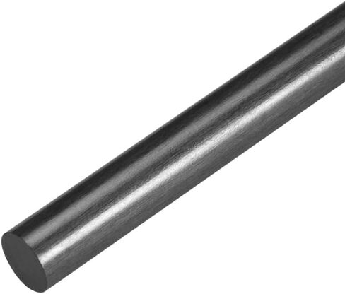 uxcell Carbon Fiber Round Rods for RC Airplane DIY Projects 9.5mm Matte Pole 200mm 7.8 Inch in Saudi Arabia