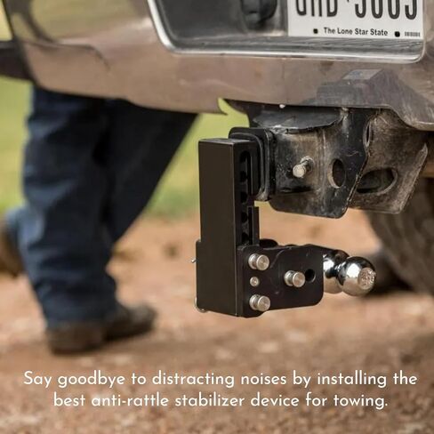 Hitch Rattle Silencer for 2" Hitches, Trailer Hitch Anti-Rattle Hitch Silencer, Hitch Stabilizer Device Eliminates Hitch Rattle and Whine Receiver Silencer in Saudi Arabia