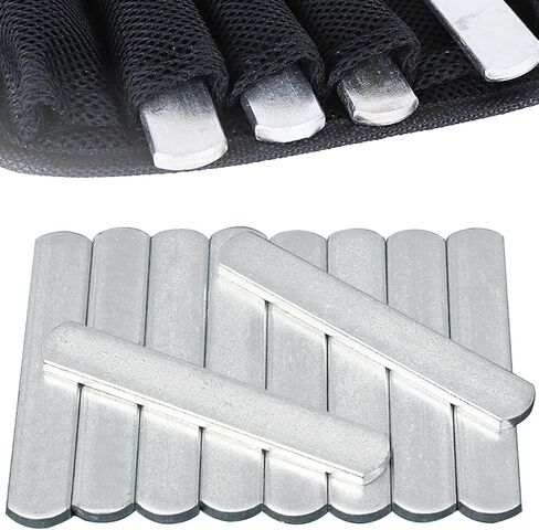 Weighted Vest Steel Plates Adjustable Rustproof Strength Training Weight Long Steel Plate w/Round Head for Loading Leg Guards Weighted Vest in Saudi Arabia