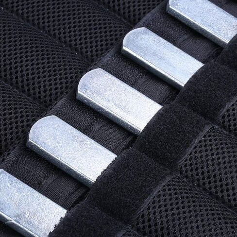 Weighted Vest Steel Plates Adjustable Rustproof Strength Training Weight Long Steel Plate w/Round Head for Loading Leg Guards Weighted Vest in Saudi Arabia