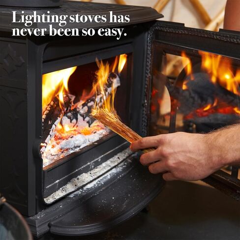 أعواد إطلاق النار من فاتوود، حطب للاستخدام الداخلي والخارجي - 2 رطل. جذوع الحريق، وخشب الشواء، والمدفأة، وحفرة النار، ونيران المخيمات - مع حزمة واحدة إضافية لتغيير لون النار in Kuwait