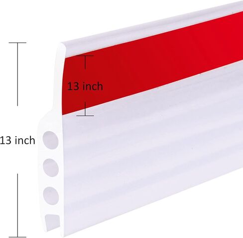 سدادة باب LLPT مقاس 1.8 بوصة × 39.4 بوصة، شريط عازل عازل للصوت وعازل للغبار للفجوة الداخلية الخارجية مع مادة لاصقة قوية لمنع تسرب الهواء الساخن (DD184C) in Kuwait