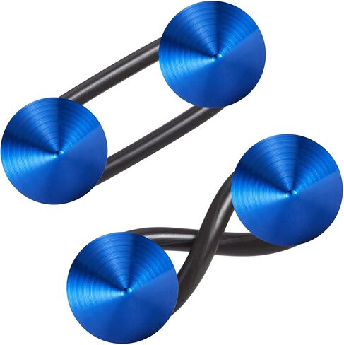 TOMALL 4 Pcs Universal Aluminum Bumper Quick Release Fasteners for Car Sharp anti-collision Fasteners Washers Kit for Car Front Rear Bumper Trunk Fender Hatch Lids (Black) in Kuwait