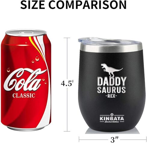 هدايا عيد الأب للأب من هدايا عيد ميلاد الابنة للأب، هدايا للأب من الزوجة، هدايا سلسلة المفاتيح للرجال من الابن، هدايا للأب الذي لا يريد شيئًا، أفضل الهدايا لكأس النبيذ 12oz الأب in Kuwait