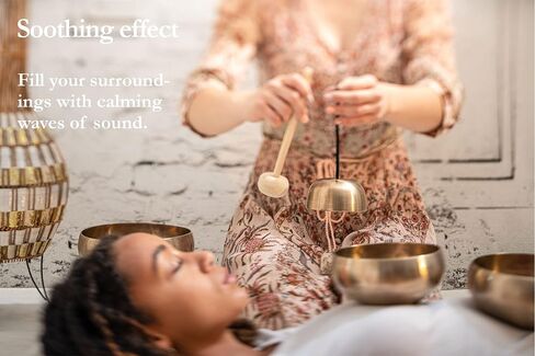 Singing Bowl Mallet, Felt Head — MADE IN INDIA — for Meditation, Sound Healing Therapy and Yoga, 2-YEAR WARRANTY in Saudi Arabia