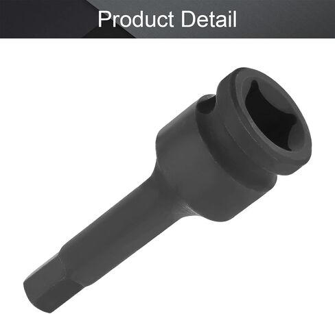 Utoolmart Hex Impact Bit Socket, 1/2-Inch Drive Allen Bit Socket, 22mm Hex Impact Socket, Cr-Mo Steel, Master Impact Hex Driver, 1pcs in Saudi Arabia