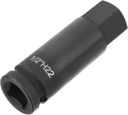 Utoolmart Hex Impact Bit Socket, 1/2-Inch Drive Allen Bit Socket, 22mm Hex Impact Socket, Cr-Mo Steel, Master Impact Hex Driver, 1pcs in Saudi Arabia