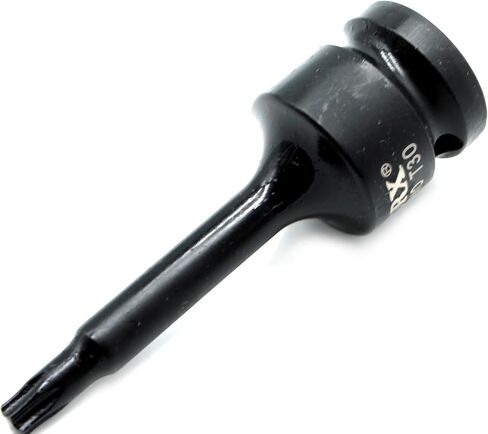 TEMO T50 3 Inch Long Torx Star 6 Point Black Impact Bit Socket Auto Repair Tool 1/2 Inch Square Drive in Kuwait