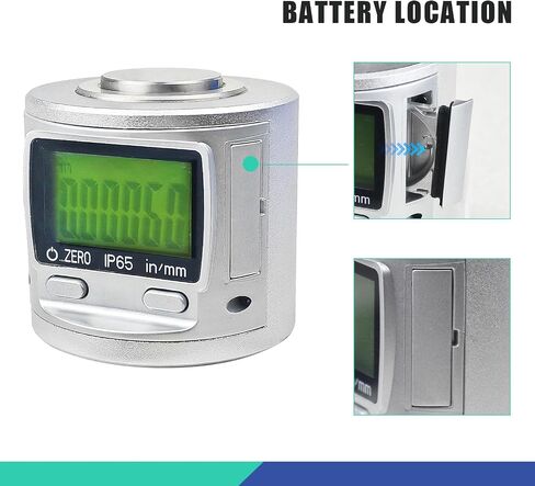 RATTMMOTOR جهاز ضبط الارتفاع الرقمي مسبقًا، IP65 رقمي CNC مغناطيسي Z-Axis صفر أداة ضبط شاشة LCD التصنيع باستخدام الحاسب الآلي Z محور الإعداد المسبق أداة تحديد موضع الجهاز لآلة طحن مخرطة CNC in Saudi Arabia