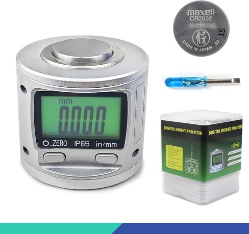 RATTMMOTOR جهاز ضبط الارتفاع الرقمي مسبقًا، IP65 رقمي CNC مغناطيسي Z-Axis صفر أداة ضبط شاشة LCD التصنيع باستخدام الحاسب الآلي Z محور الإعداد المسبق أداة تحديد موضع الجهاز لآلة طحن مخرطة CNC in Saudi Arabia