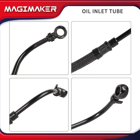 أنبوب مدخل الزيت أنبوب Assy متوافق مع Hyundai Genesis Coupe 2010 2011 2012 2.0L استبدال 28240-2C400 282402C400 28240 2C400 تغذية الزيت in Saudi Arabia