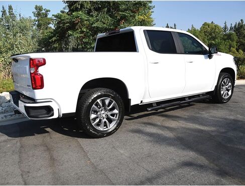 Westin 21-24135 Pro Traxx 4 Oval Nerf Step Bars fits 2019-2023 Silverado Sierra 1500 Crew Cab 2020-2023 Silverado Sierra 2500 3500 Crew Cab Black 1 Pair in Saudi Arabia