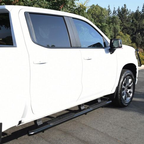 Westin 21-24135 Pro Traxx 4 Oval Nerf Step Bars fits 2019-2023 Silverado Sierra 1500 Crew Cab 2020-2023 Silverado Sierra 2500 3500 Crew Cab Black 1 Pair in Saudi Arabia