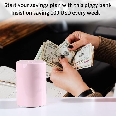 Piggy Bank for Adults Must Break to Open,Piggy Bank Girls,Kids Piggy Bank for Boys,Synchrony Bank,Real Money Safe for Cash Savings Bank,Ceramic Coin Jar, Alcancias De Dinero para Adultos in Saudi Arabia