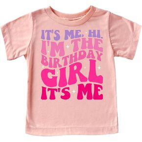Olive Loves Apple It's Me, Hi It's My Birthday It's Me Girly Fun Birthday Shirt in Kuwait