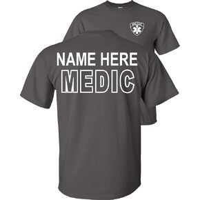 Custom Medic T-Shirt Emergency Medical Personalized in Kuwait