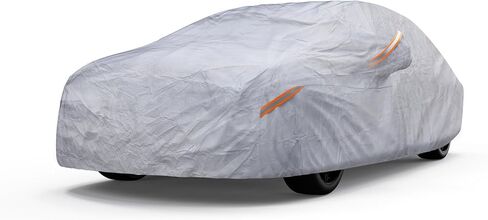 غطاء سيارة مقاوم للماء لجميع الأحوال الجوية متوافق مع 2024-2025 شيفروليه إكوينوكس EV فقط، حماية شديدة التحمل للاستخدام الخارجي/الداخلي، أقصى حماية من الشمس والمطر والرياح والثلج in Saudi Arabia