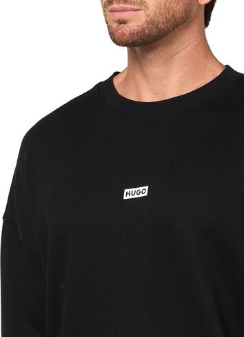 HUGO Men's Back Printed Logo Long Sleeve Shirt in Saudi Arabia