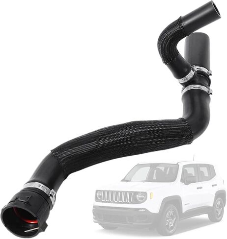 خرطوم تبريد الرادياتير متوافق مع Jeep Renegade 1.3L 2.4L 2015 2016 2017 2018 2019 2020 2021، استبدال أنبوب الرادياتير 68246567AA in Saudi Arabia