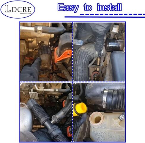 خرطوم تبريد الرادياتير متوافق مع Jeep Renegade 1.3L 2.4L 2015 2016 2017 2018 2019 2020 2021، استبدال أنبوب الرادياتير 68246567AA in Saudi Arabia