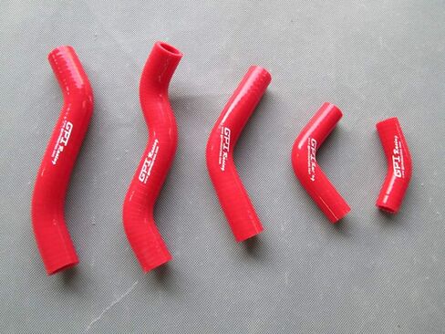 Silicone Radiator Hose FOR Honda CR125R CR125 1998 1999 98 99 (RED) in Saudi Arabia
