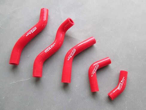 Silicone Radiator Hose FOR Honda CR125R CR125 1998 1999 98 99 (RED) in Saudi Arabia