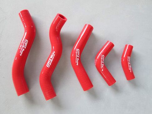 Silicone Radiator Hose FOR Honda CR125R CR125 1998 1999 98 99 (RED) in Saudi Arabia
