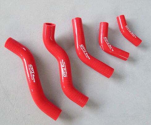 Silicone Radiator Hose FOR Honda CR125R CR125 1998 1999 98 99 (RED) in Saudi Arabia