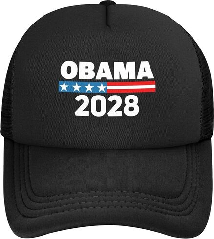 Obama 2028 Hat Obama for President 2028 Hat Make America Intelligent Again Cap for Men Women Black P25 in Saudi Arabia