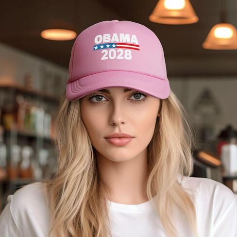 Obama 2028 Hat Obama for President 2028 Hat Make America Intelligent Again Cap for Men Women Black P25 in Saudi Arabia