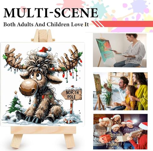 GXGLLPZBY Paint by Number Canvas Kit for Adults- DIY Flying Seagulls Beginner Easy Paint by Number Kits, Ocean Oil Paint by Color Acrylic Painting Home Wall Decor 15.8X19.8inch in Kuwait