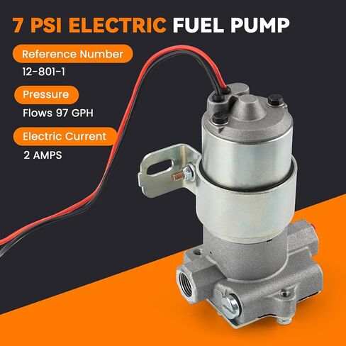 97 GPH Electric Fuel Pump Replaces # 12-801-1 in Saudi Arabia