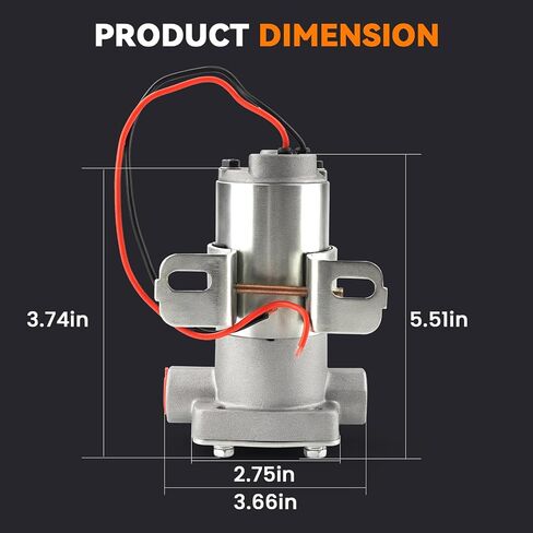 97 GPH Electric Fuel Pump Replaces # 12-801-1 in Saudi Arabia