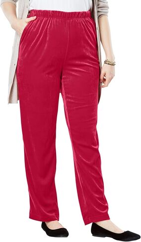 Woman Within Plus Size Velour Pant in Saudi Arabia