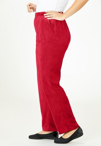 Woman Within Plus Size Velour Pant in Saudi Arabia