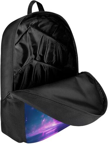Cumagical Kids Backpack Fashion Purple Tiger Print for Boys Girls Lightweight Daypack in Saudi Arabia