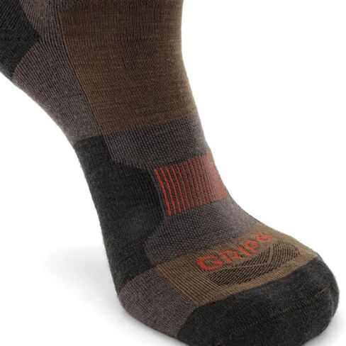 GRIP6 - جورب من صوف ميرينو ثقيل الوزن من Hunt Boot - عبوة من 3 قطع in Kuwait